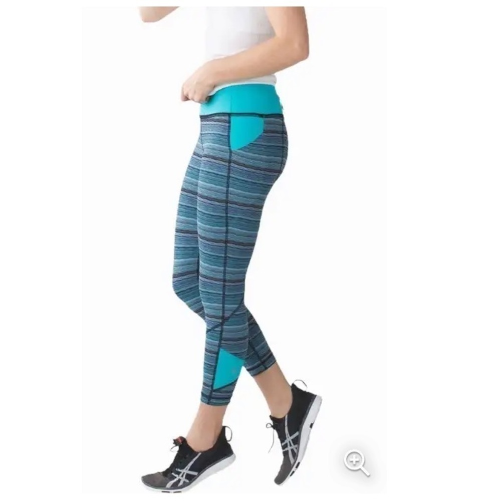 Lululemon pace rival crop leggings womens